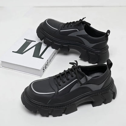 Importé - Chaussure Homme Derbies Semelle Crantée Cuir