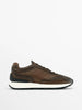 Importé - Chaussure Homme Basket Sport Décontractées En Cuir Véritable
