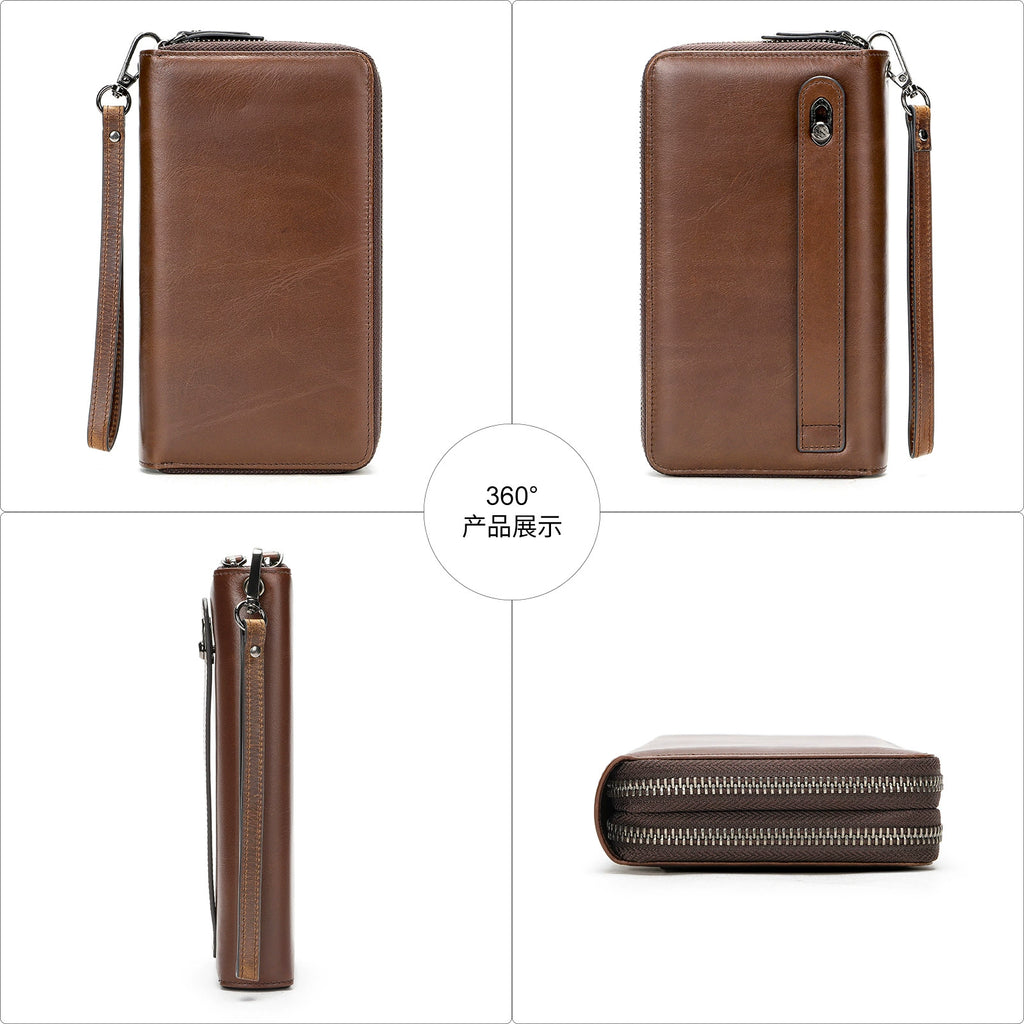 Importé - Pochette En Cuir Premium Style Décontracté