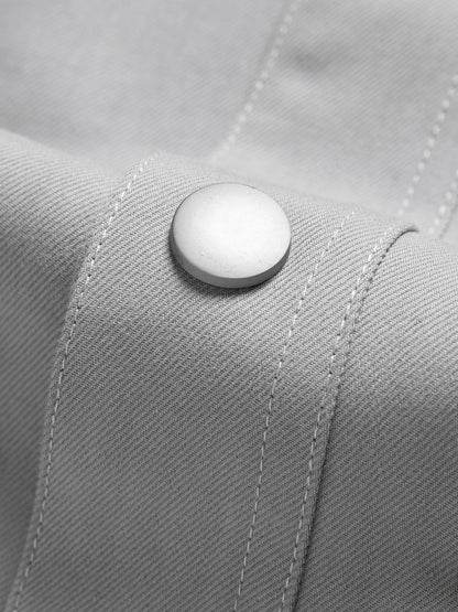 Importé - Veste Homme Sur-Chemise Décontracté Col Revers