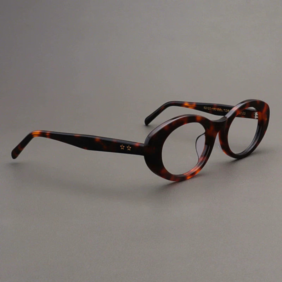 Importé – Monture Lunettes Mixte Ovales Style Rétro