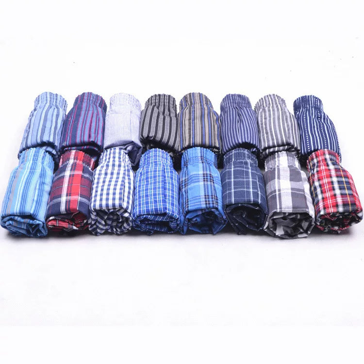 Importé - Lot 4 Boxers Sport Homme En Coton Pur