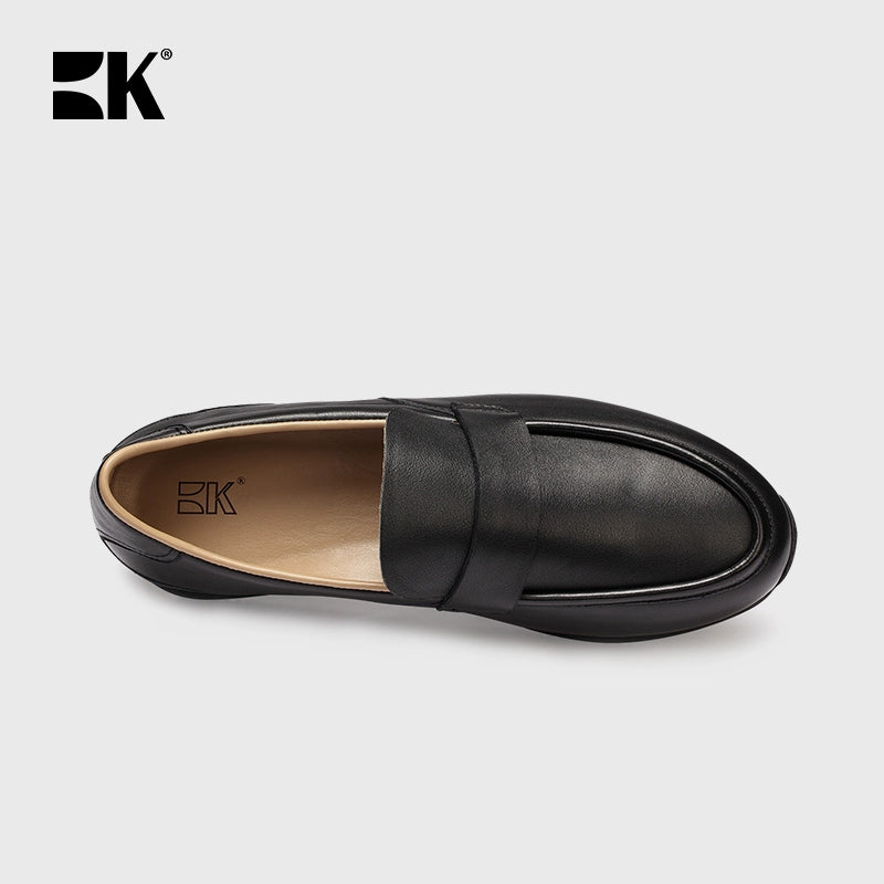 Importé - Chaussure Sneakers Mocassin Homme Cuir Véritable