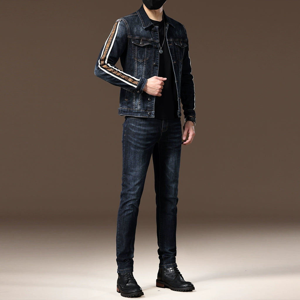 Importé - Ensemble Jacket Homme En Stretch Slim Fit