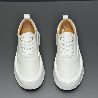 Importé - Chaussure Homme Sport Baskets à Lacets En Cuir