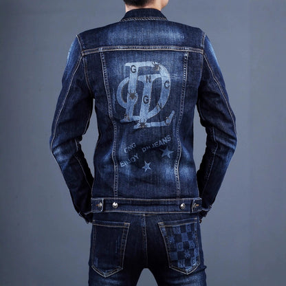Importé - Ensemble Jacket Homme Slim Fit En Stretch