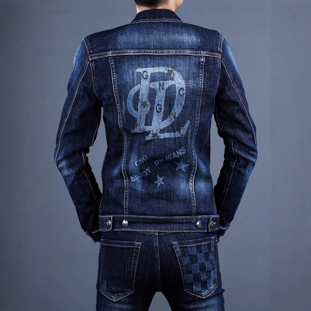 Importé - Ensemble Jacket Homme Slim Fit En Stretch