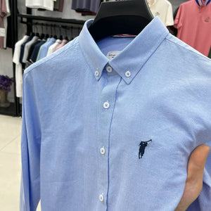 Importé - Chemise Homme Manches Longues Pur Coton