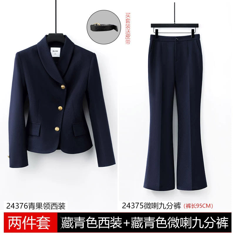 Importé - Ensemble Tailleur Femme 2-3 Pièces Slim Fit Premium