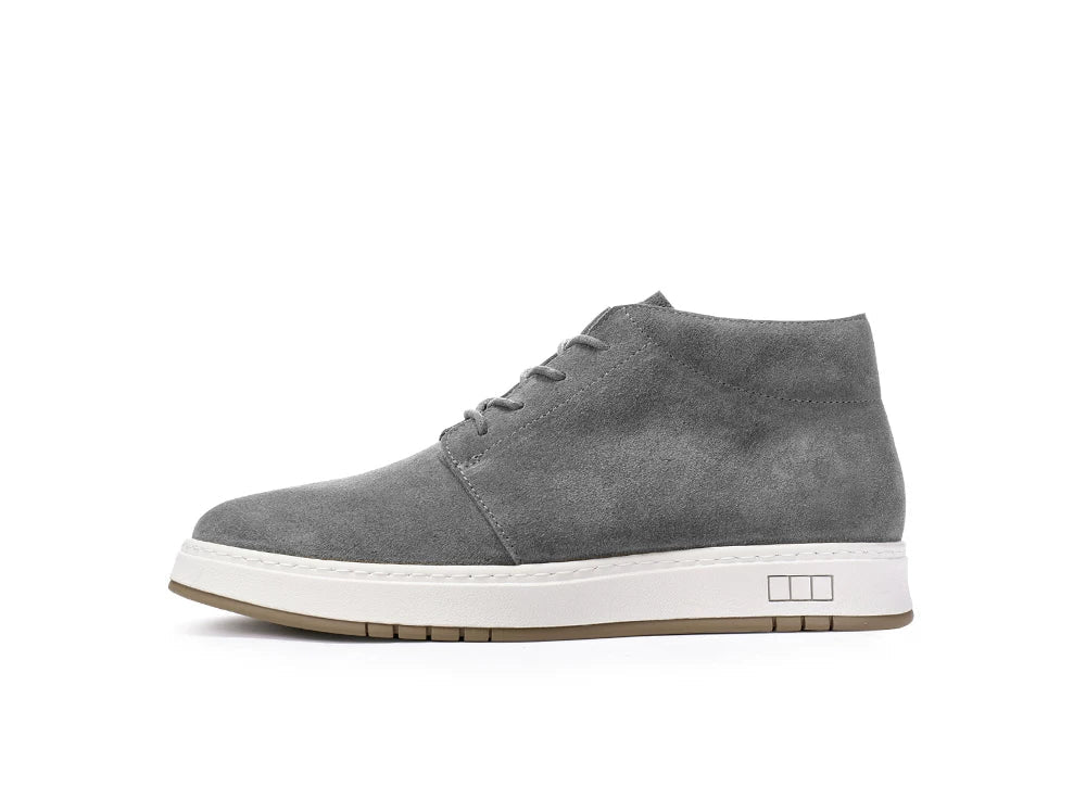 Importé - Chaussure Homme Sport Montantes Style Rétro En Cuir