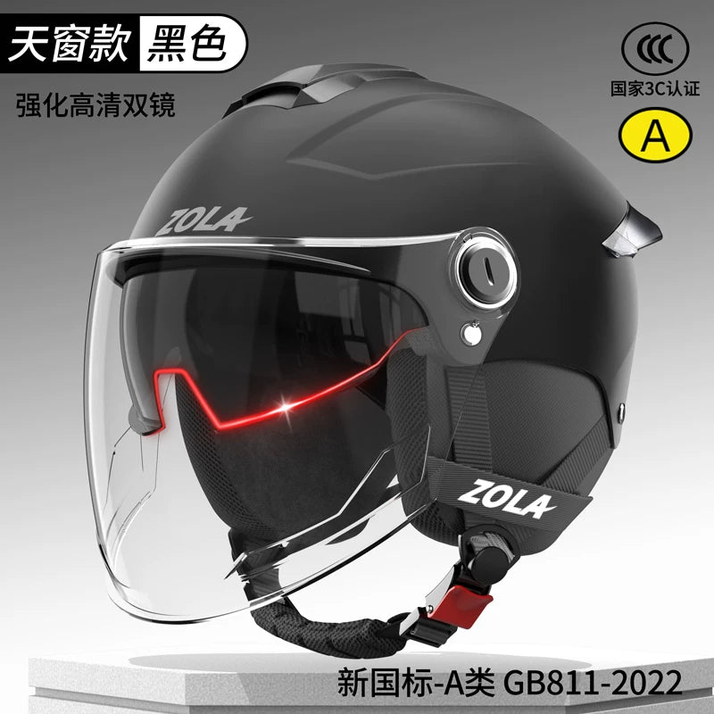 Importé - Casque Blindé Anti-Choc Protection Moto Velo