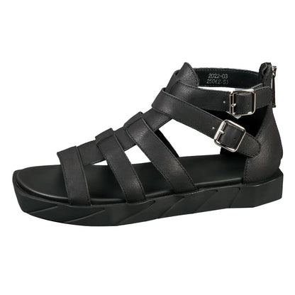 Importé - Chaussure Mixtes Sandales Lanières Montantes