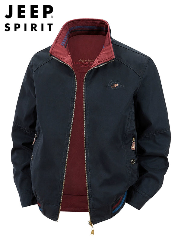 Importé - Veste Jacket Coton Lourd Double Faces Manche Longue