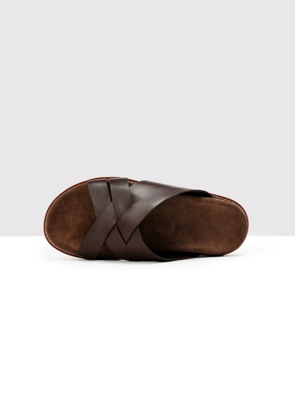 Importé - Chaussure Sandales Décontractées En Cuir