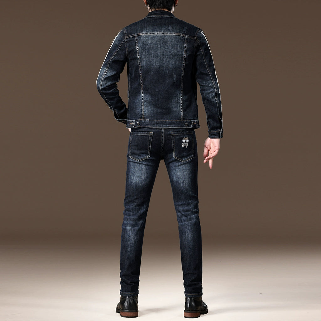 Importé - Ensemble Jacket Homme En Stretch Slim Fit
