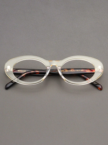 Importé – Monture Lunettes Mixte Ovales Style Rétro