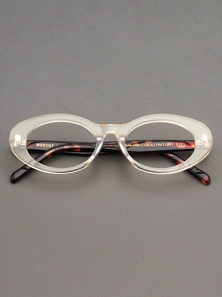 Importé – Monture Lunettes Mixte Ovales Style Rétro