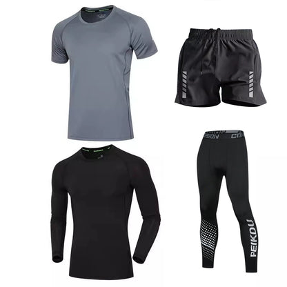 Importé - Ensemble jogging Homme 4 Pièces Fitness Sport