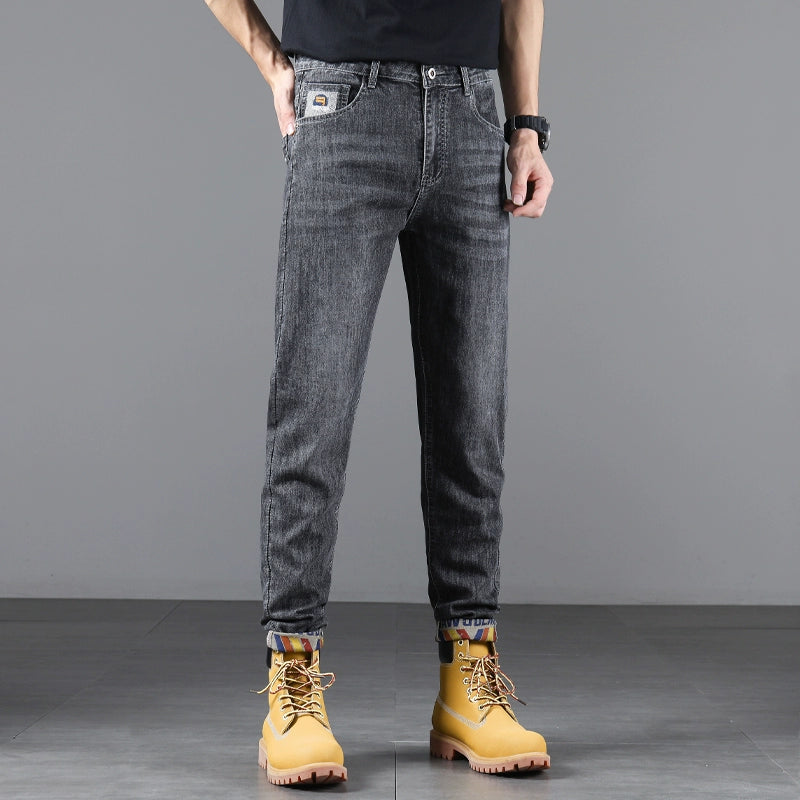 Importé - Pantalon Jean Slim Homme Décontracté