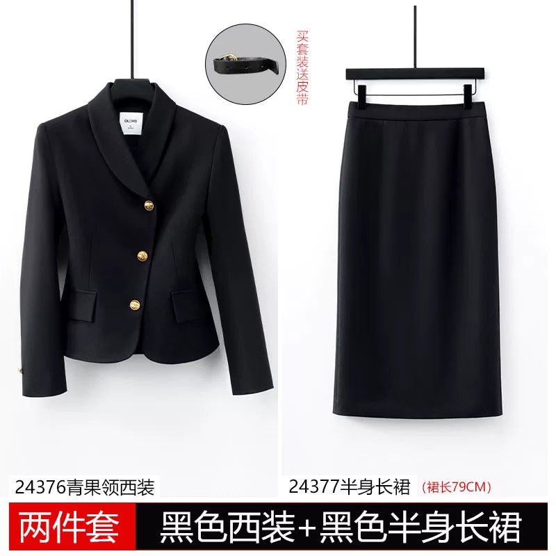 Importé - Ensemble Tailleur Femme 2-3 Pièces Slim Fit Premium