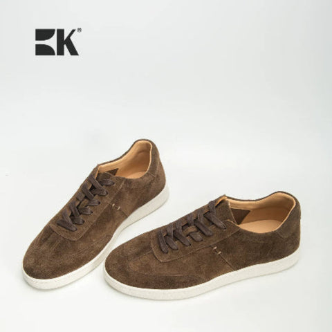 Importé - Chaussure Sneakers Homme Cuir Daim Véritable