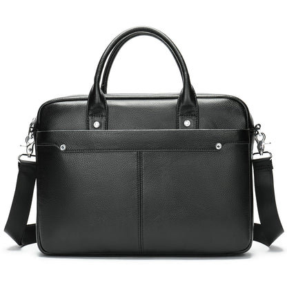 Importé - Sac Premium Cuir Gaufré Pour PC Ordinateur 14''