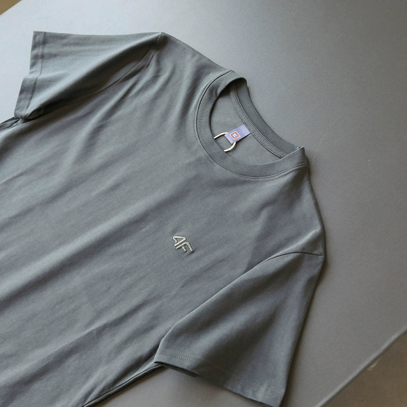 Importé - T-Shirt Hommes Décontractés Manches Courtes Pur Coton