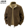 Importé - Veste Jacket 2Face Homme Col Montant Manches Longues 100% coton