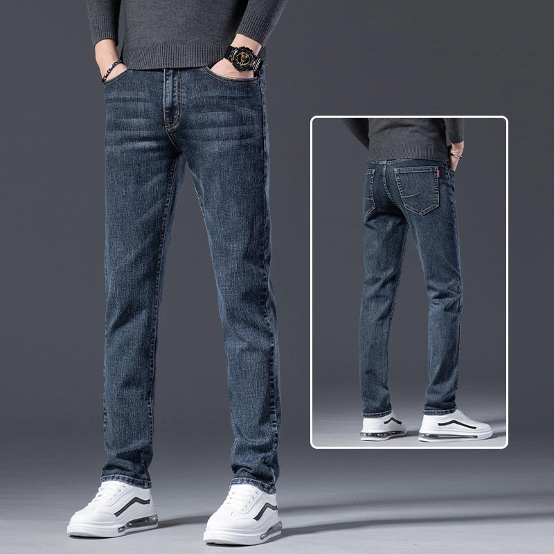 Importé - Playboy Pantalon Jean Stretch Homme Tendance