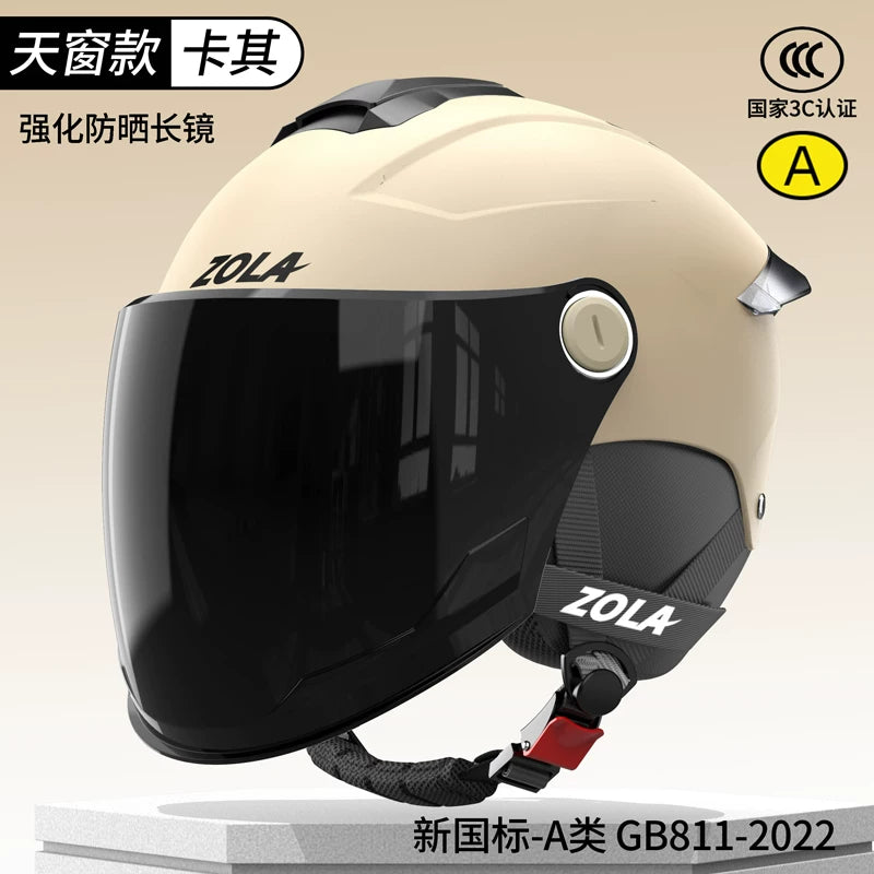 Importé - Casque Blindé Anti-Choc Protection Moto Velo