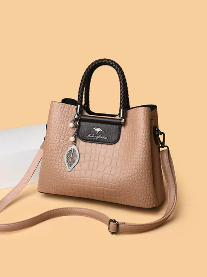 Importé - Sac À Mains Femme En Cuir PU A Motif Croco