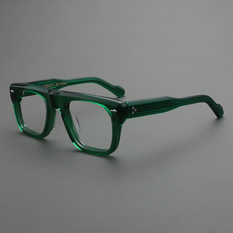 Importé - Monture Rétro De Lunettes Homme