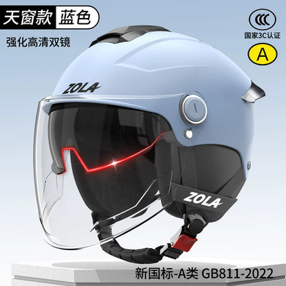Importé - Casque Blindé Anti-Choc Protection Moto Velo