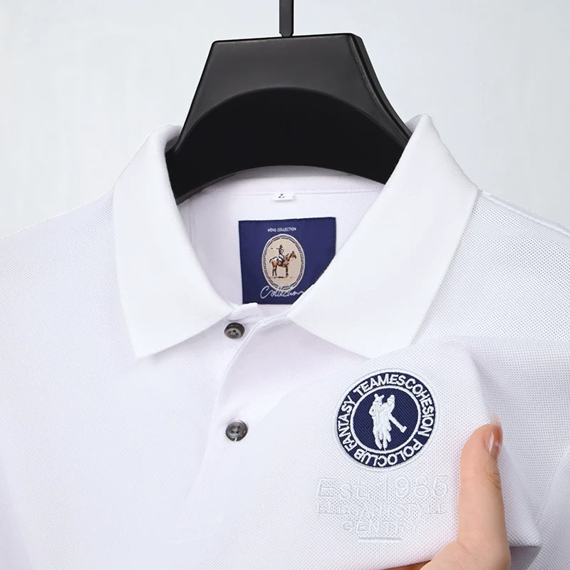 Importé - T-Shirt Polo Homme Manches Courtes