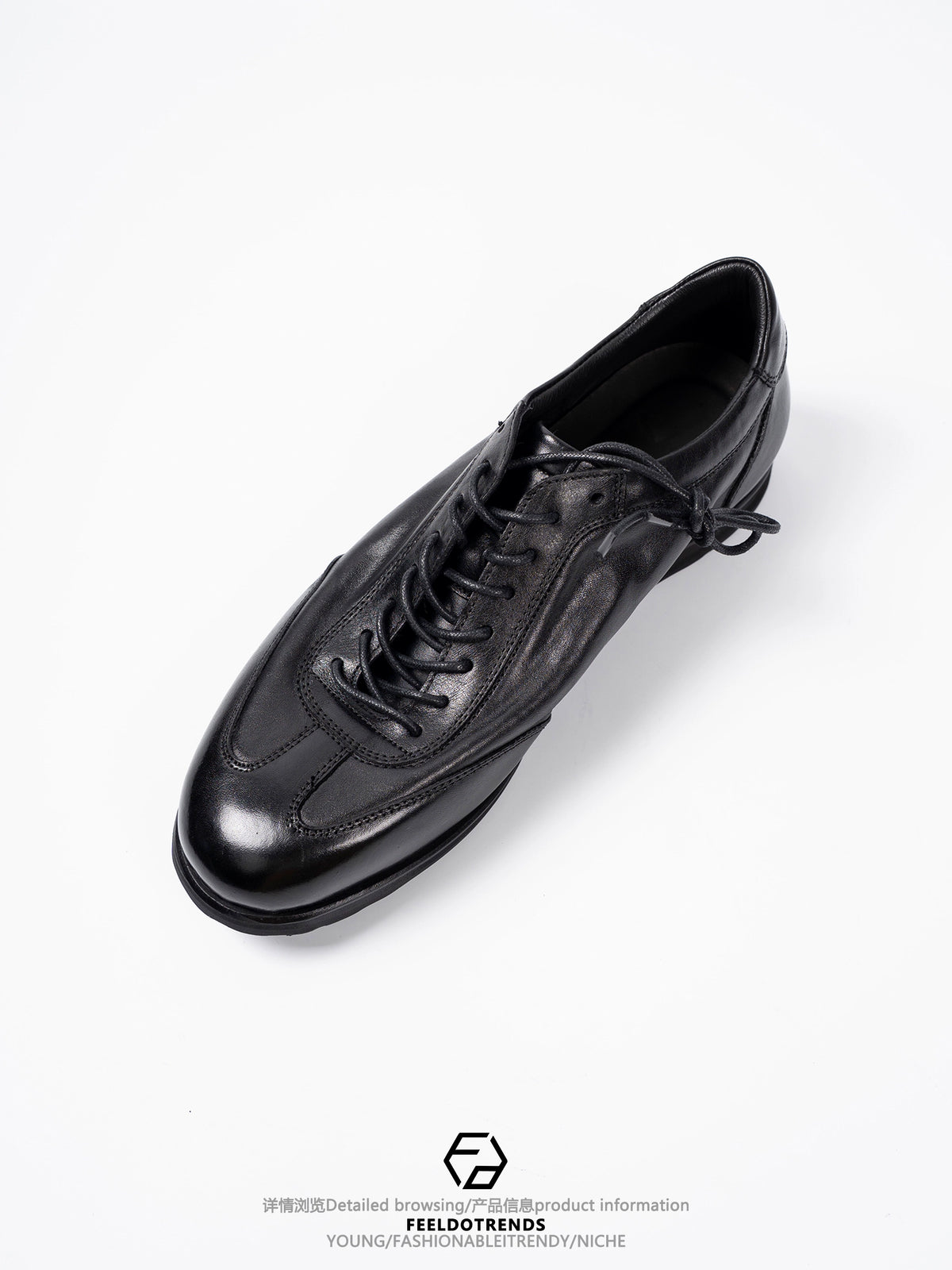 Importé - Chaussure Homme Mocassin Cuir Compensé