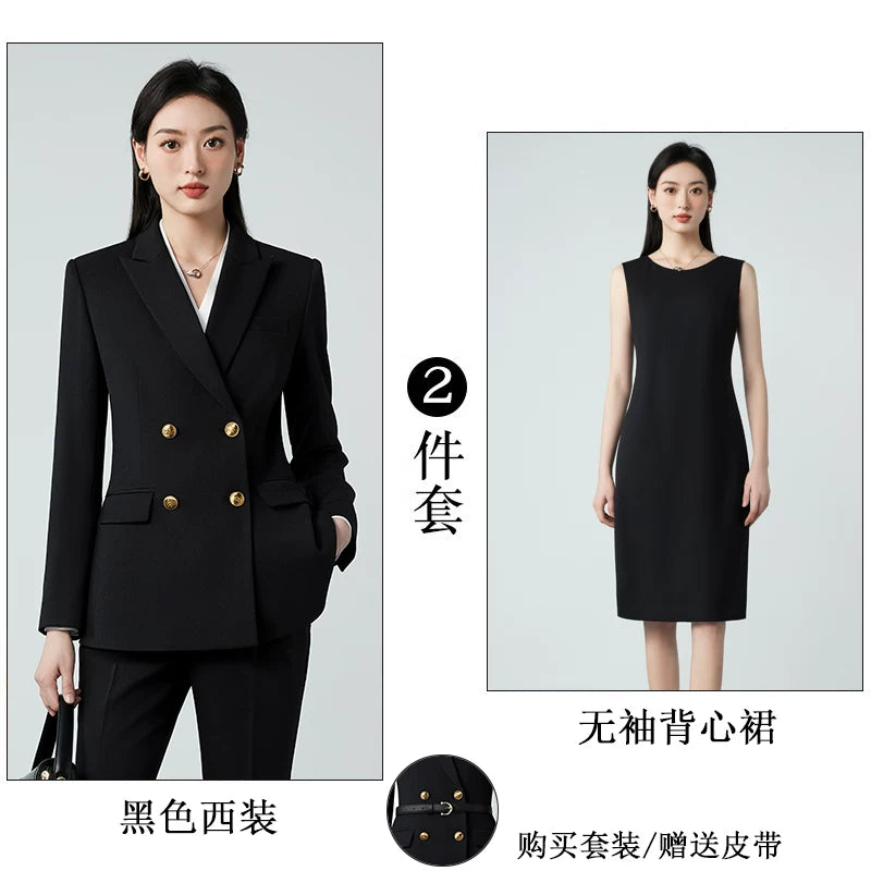 Importé - Ensemble Tailleur Femme 2-3 Pièces Slim Fit Premium