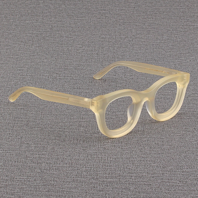 Importé – Monture Large Lunettes Rétro