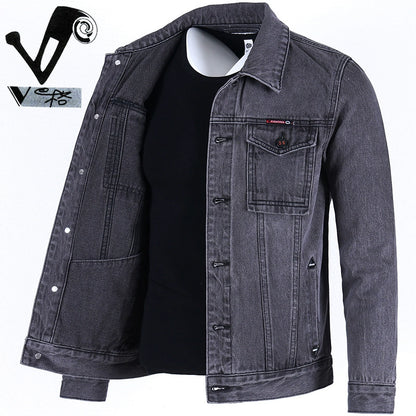 Importé - Jacket Coton Jean DHomme Décontractée