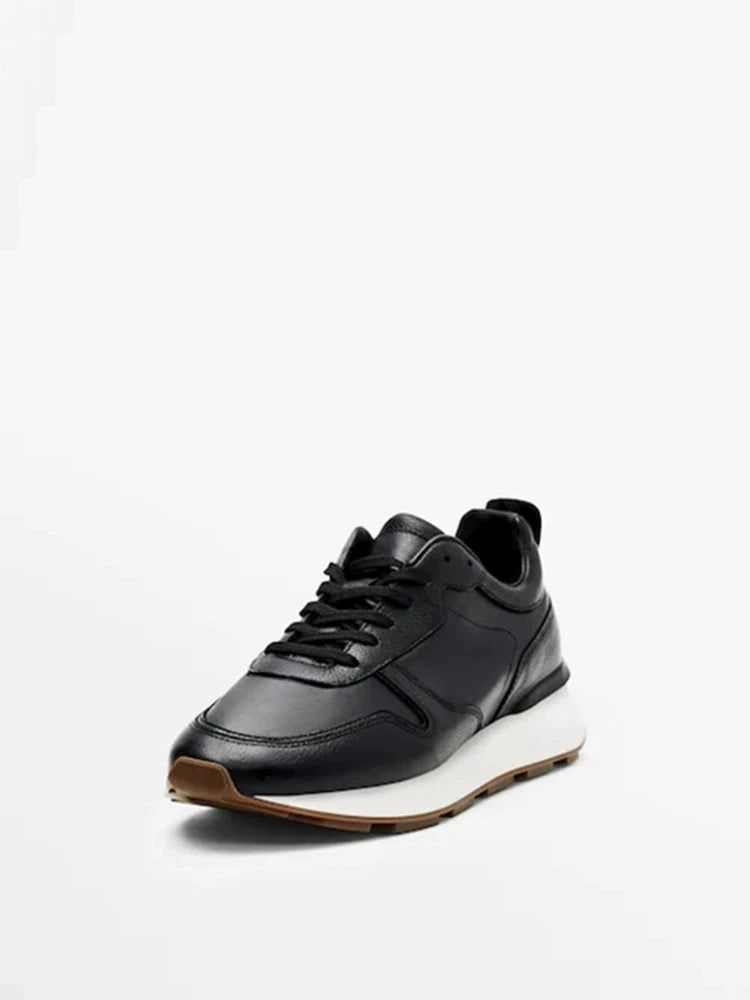 Importé - Chaussure Homme Basket Sport Confort 100%en cuir