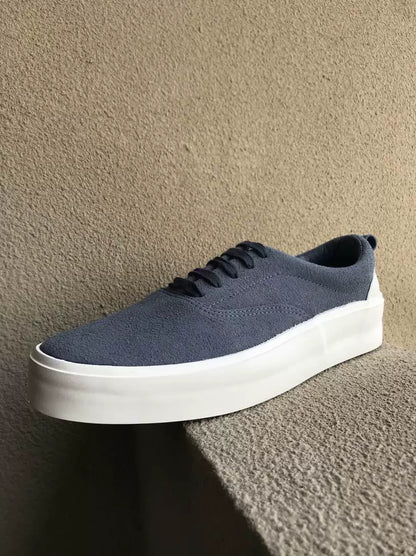 Importé - Chaussure Homme Sneakers à Lacets Color-block