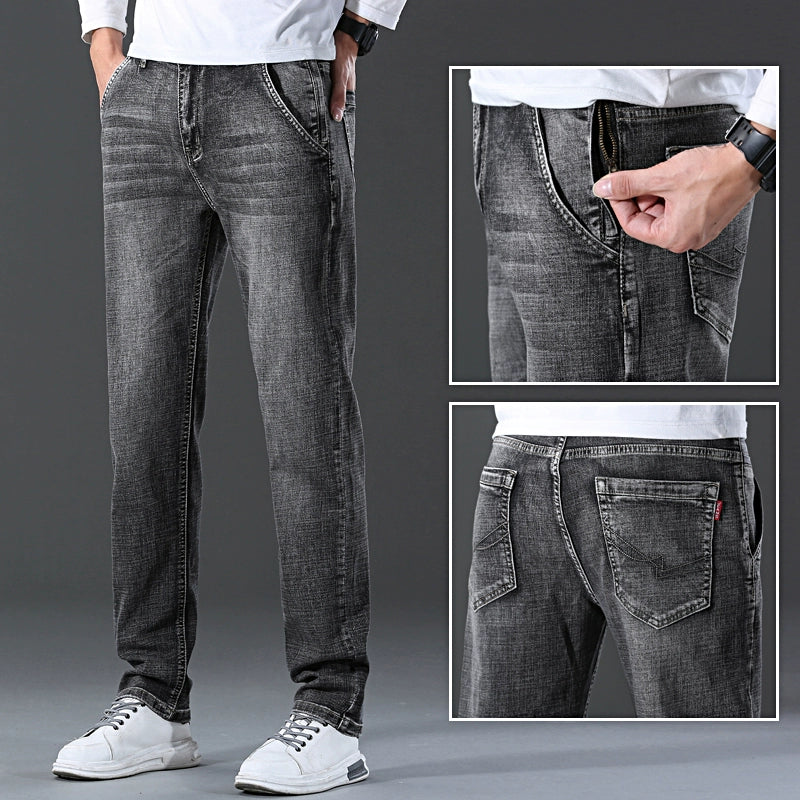 Importé - Pantalon Jean Denim Homme Décontracté