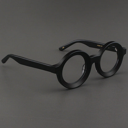 Importé – Monture Large Lunettes Rétro Mixte