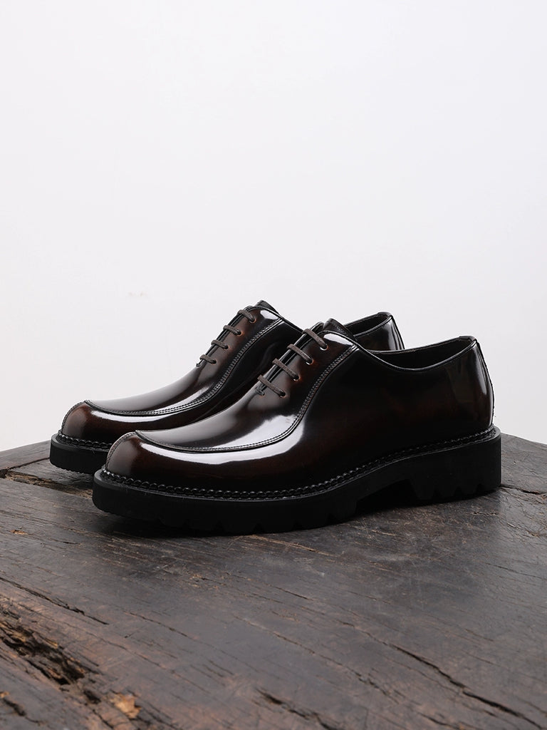 Importé - Chaussure Homme Derby Britanniques Cuir Verni