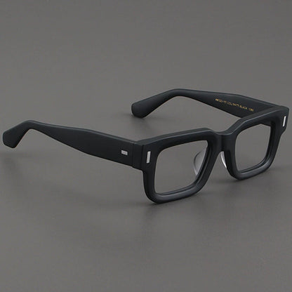 Importé – Monture Épaisse Style Rétro Lunettes Mixte