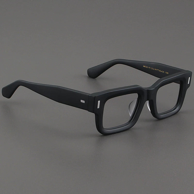 Importé – Monture Épaisse Style Rétro Lunettes Mixte