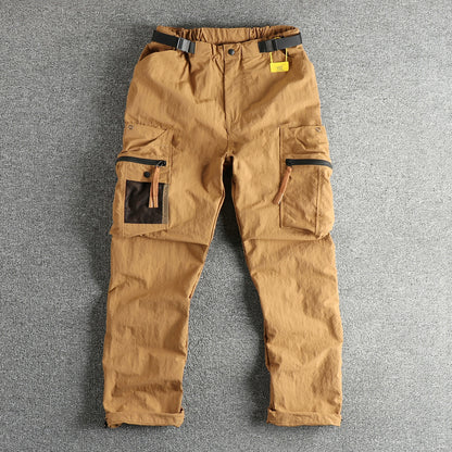 Importé - Pantalon Multi-poches Homme Ample Tendance