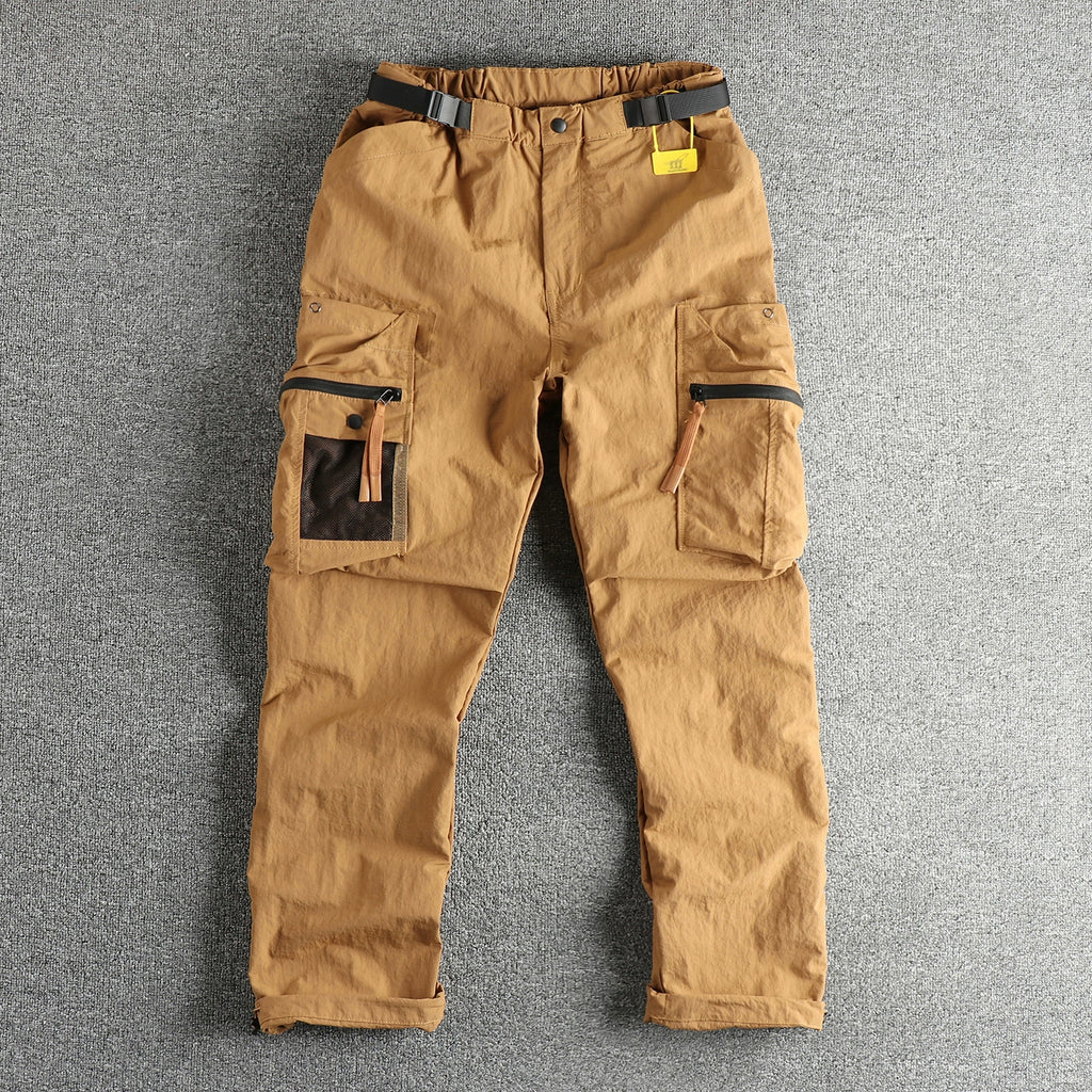 Importé - Pantalon Multi-poches Homme Ample Tendance
