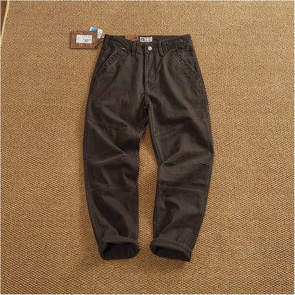 Importé - Pantalon Jean Homme Tendance Style Rétro En Coton