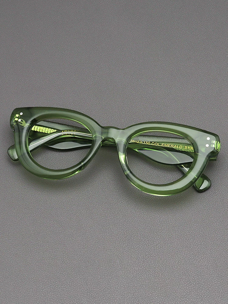 Importé - Monture Mixte Rétro Lunettes Larges