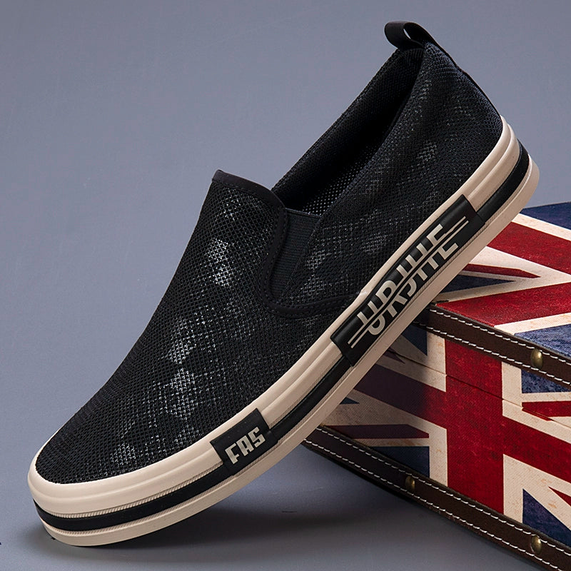 Importé - Chaussure Homme Sport Décontractée Sans Lacetes En Toile